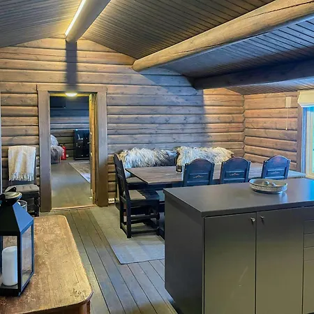 Log With Views Over Mountain Casa de Férias Trysil