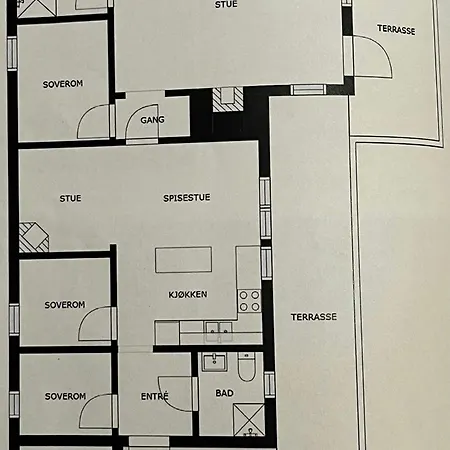 Log With Views Over Mountain Trysil