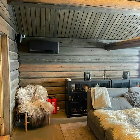 Log With Views Over Mountain Trysil
