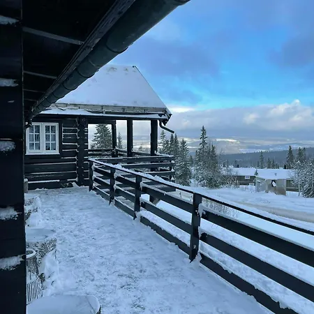 Hébergement de vacances Log With Views Over Mountain Trysil